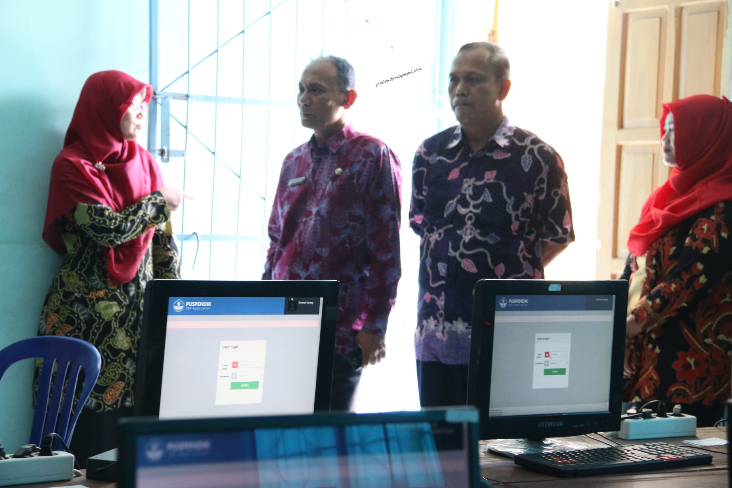 SMK PGRI 1 Ngawi Sukseskan Ujian Nasional Berbasis Komputer (UNBK) Paket B dan Paket C Gelombang II 2017