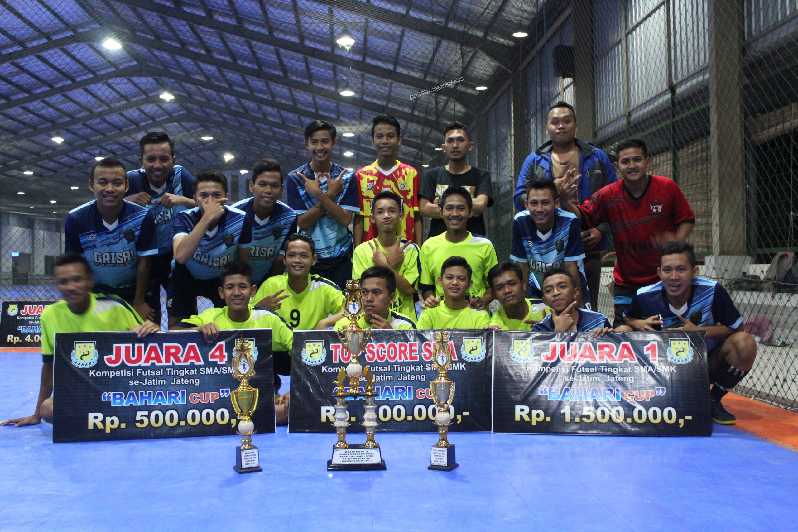 Prestasi Tim Futsal ESEMKA FC dalam Turnamen Bahari Futsal Cup #2 Ngawi
